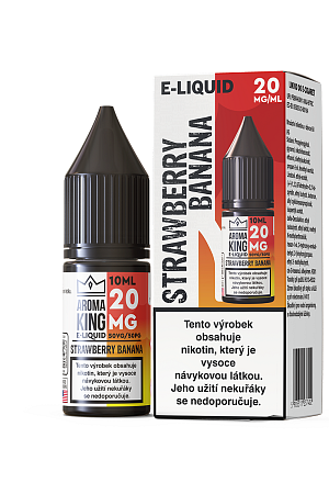 Liquid 10ml 20 mg nikotinu - Strawberry Banana