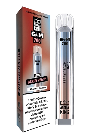 Gem Bar 16 mg - Berry Peach