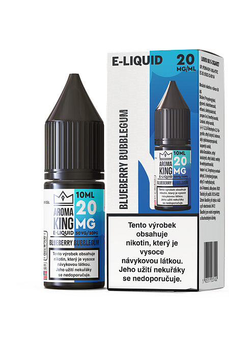 Liquid 10ml 20 mg nikotinu - Blueberry bubblegum