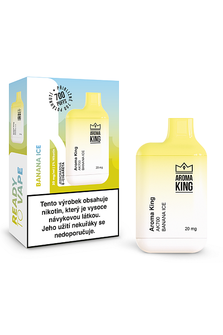 AK MINI 700+ 20mg - Banana Ice